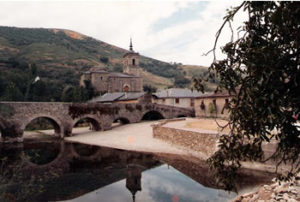 Playa fluvial de Molinaseca